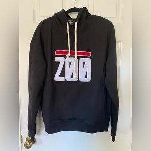 NWT Raw Gear ZOO hoodie embroidered Zoo Size small